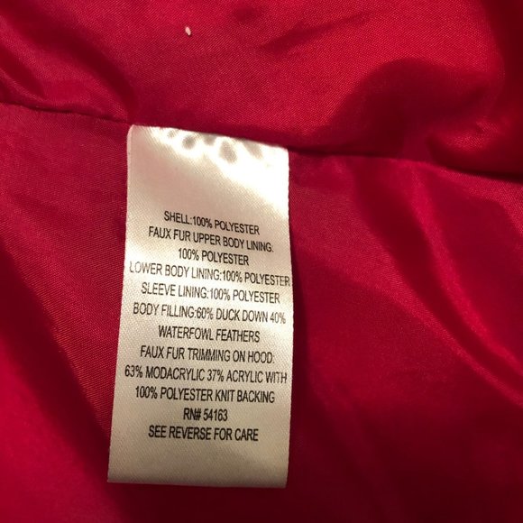 Calvin Klein Faux Fur Trim Hooded Quilted Down Jacket Puffer Parka Coat Women PS - Picture 3 of 10